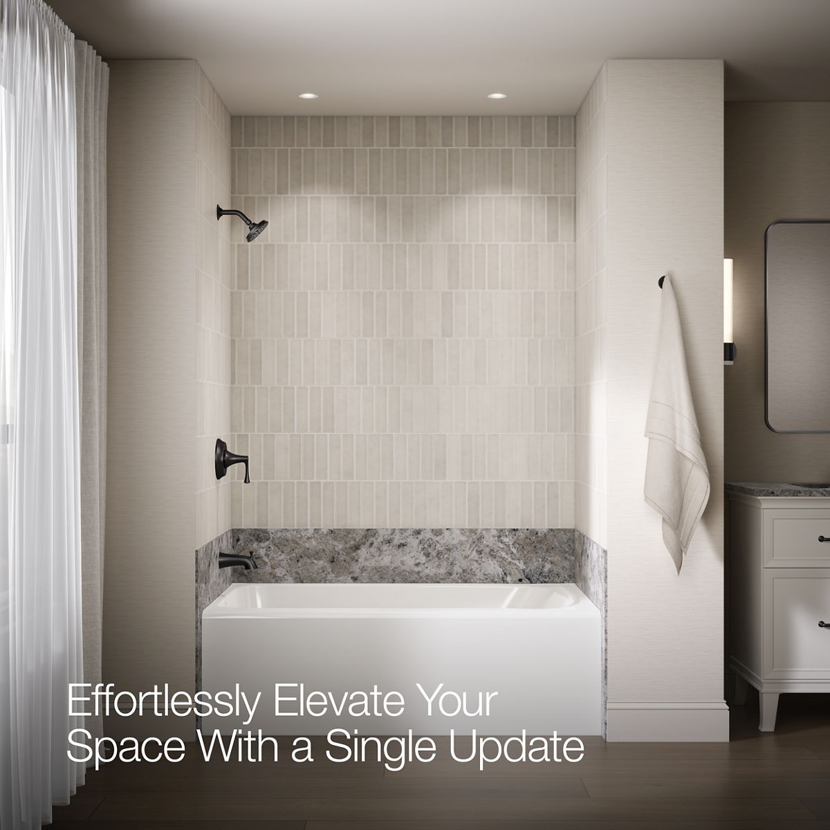Buckley™ Rite-Temp® bath and shower trim kit, 1.5 gpm