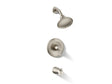 Devonshire® Rite-Temp® bath and shower trim kit, 1.75 gpm, slip-fit spout
