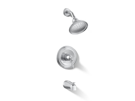Devonshire® Rite-Temp® bath and shower trim kit, 1.75 gpm, slip-fit spout