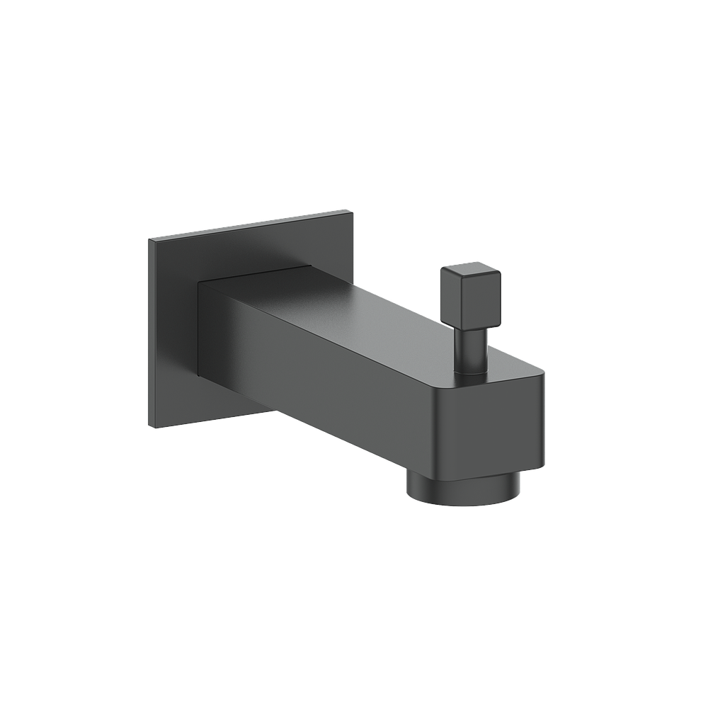 SQUARE TUB SPOUT WITH DIVERTER