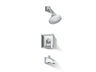 Memoirs® Stately Rite-Temp® bath and shower trim kit, 2.5 gpm