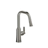 Trattoria Kitchen Faucet With Spray - Silent Braided Nylon Hose