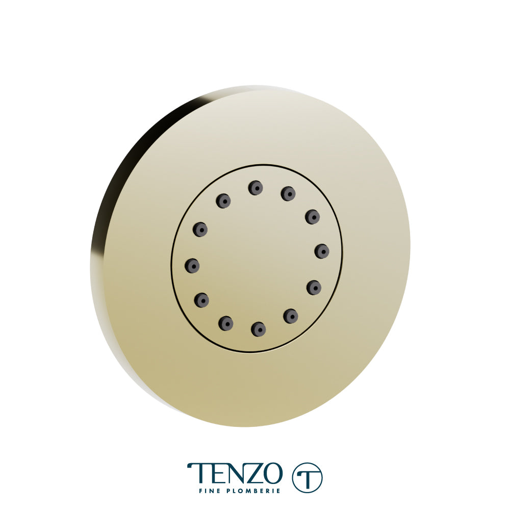 Round recessed body jet