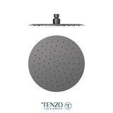 Shwr head round 25cm [10in] stainless steel 2mm