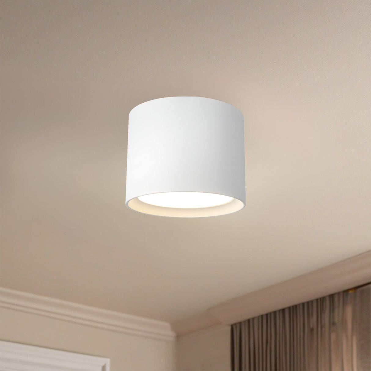 Kuzco Vibe Uma 9-in Semi-Flush Mount