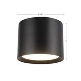 Kuzco Vibe Uma 9-in Semi-Flush Mount