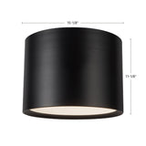 Kuzco Vibe Uma 15-in Semi-Flush Mount