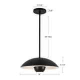 Kuzco Umbra 14-in (5-in Height) Pendant