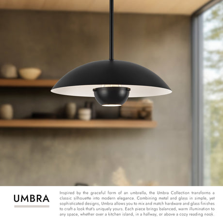 Kuzco Umbra 14-in (5-in Height) Pendant