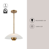 Kuzco Umbra 14-in (5-in Height) Pendant