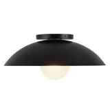 Kuzco Umbra 14-in (6-in Height) Semi-Flush Mount