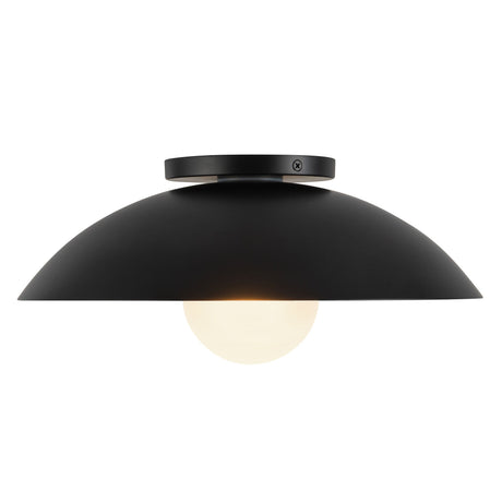 Kuzco Umbra 14-in (6-in Height) Semi-Flush Mount