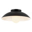 Kuzco Umbra 14-in (6-in Height) Semi-Flush Mount
