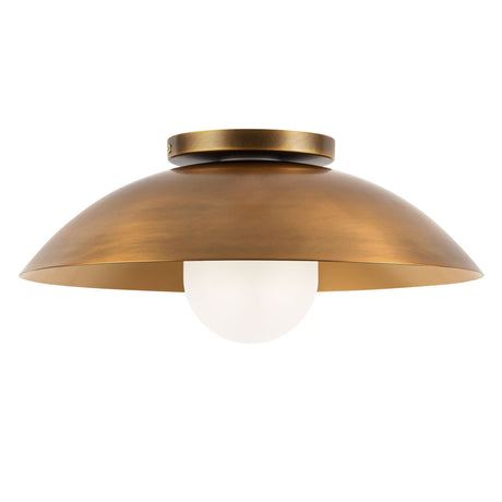 Kuzco Umbra 14-in (6-in Height) Semi-Flush Mount