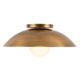 Kuzco Umbra 14-in (6-in Height) Semi-Flush Mount