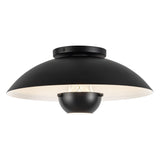 Kuzco Umbra 14-in (5-in Height) Semi-Flush Mount