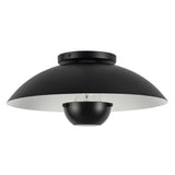 Kuzco Umbra 14-in (5-in Height) Semi-Flush Mount