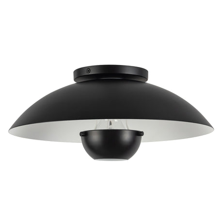 Kuzco Umbra 14-in (5-in Height) Semi-Flush Mount