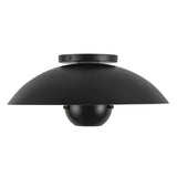 Kuzco Umbra 14-in (5-in Height) Semi-Flush Mount