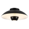 Kuzco Umbra 14-in (5-in Height) Semi-Flush Mount