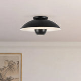 Kuzco Umbra 14-in (5-in Height) Semi-Flush Mount