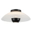 Kuzco Umbra 14-in (5-in Height) Semi-Flush Mount