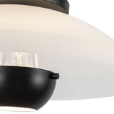 Kuzco Umbra 14-in (5-in Height) Semi-Flush Mount