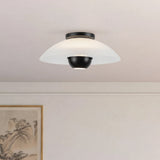 Kuzco Umbra 14-in (5-in Height) Semi-Flush Mount