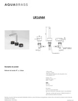 Widespread lavatory faucet