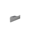 Cinder Double Towel Hook in Brushed Nickel