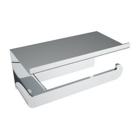 Flow Toilet Paper Holder - Brushed Gold Dark (RH Post)