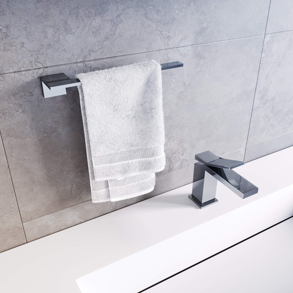 Ash 8″ Towel Bar