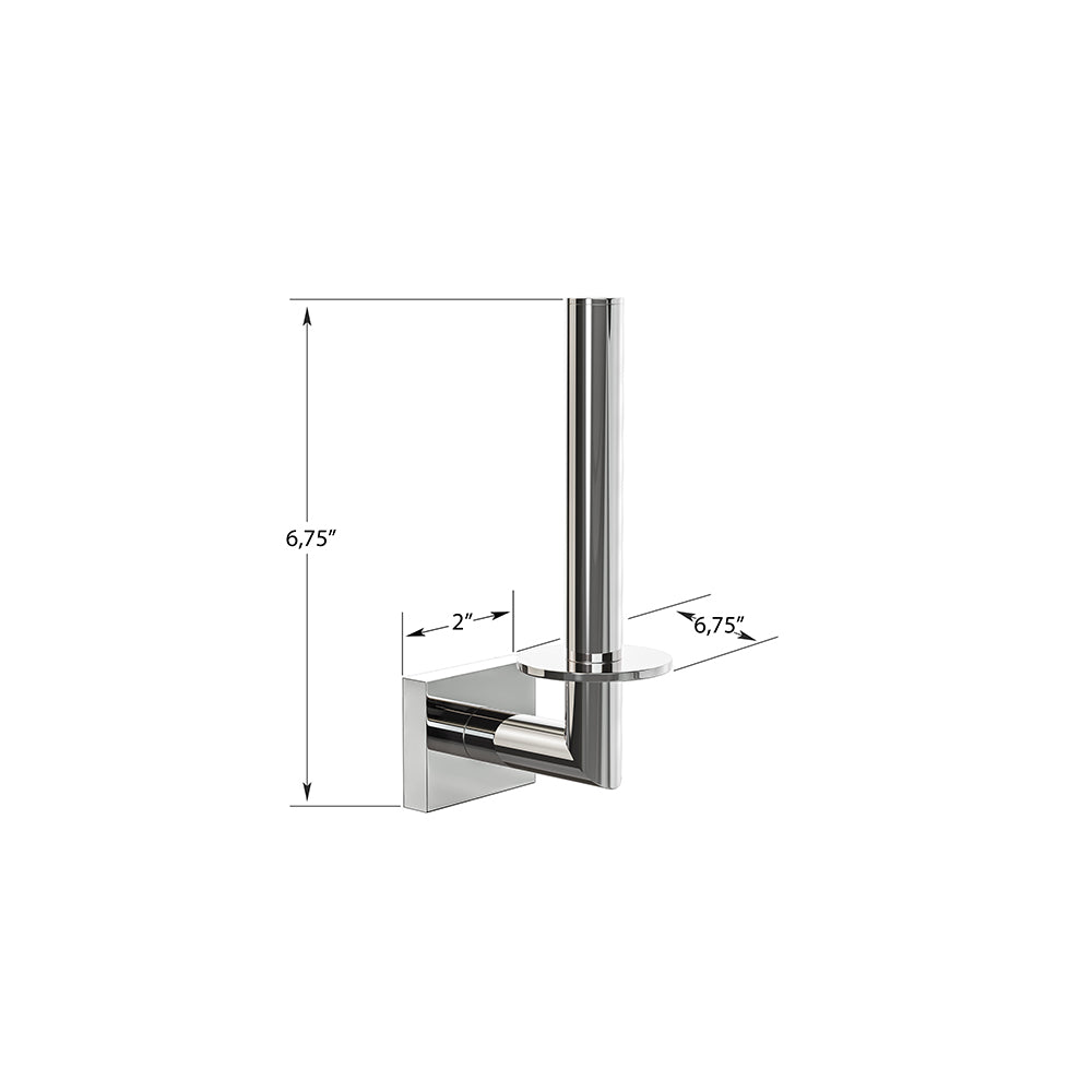 Crater Spare Toilet Paper Holder