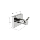 Crater Double Towel Hook