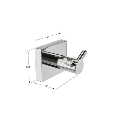 Crater Double Towel Hook - image 7
