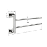 Crater Swivelling Towel Bar