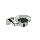 Crater Glass Soap Dish