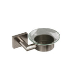 Crater Glass Soap Dish