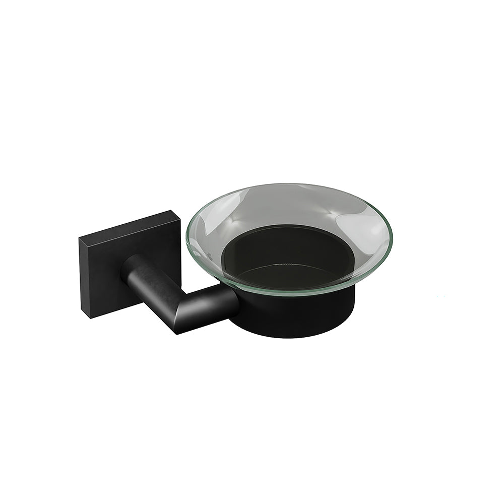 Crater Glass Soap Dish