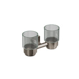 Crater Double Glass Tumbler