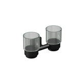 Crater Double Glass Tumbler