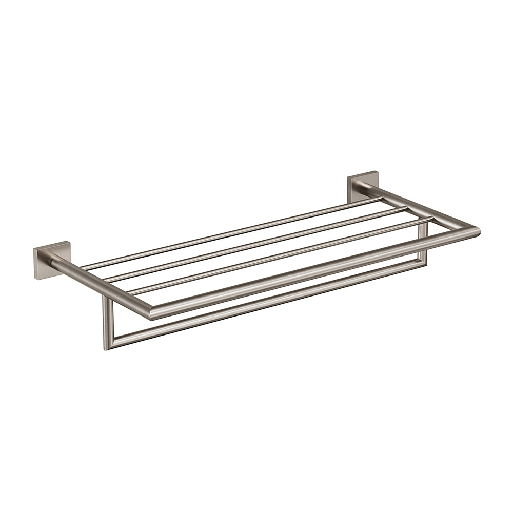Crater Towel Shelf With Bar
