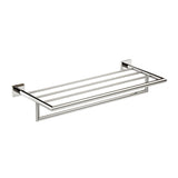 Crater Towel Shelf With Bar