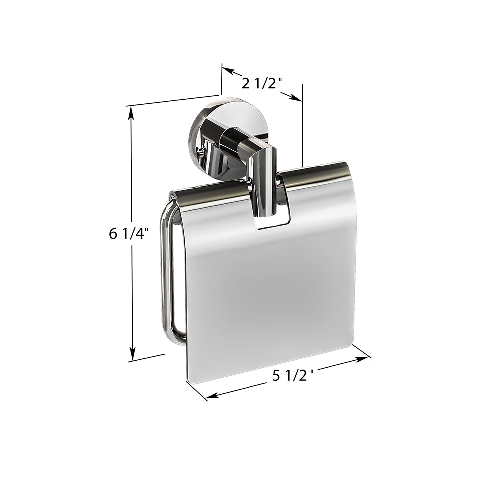 Summit Toilet Paper Holder With Cover
