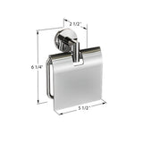 Summit Toilet Paper Holder With Cover
