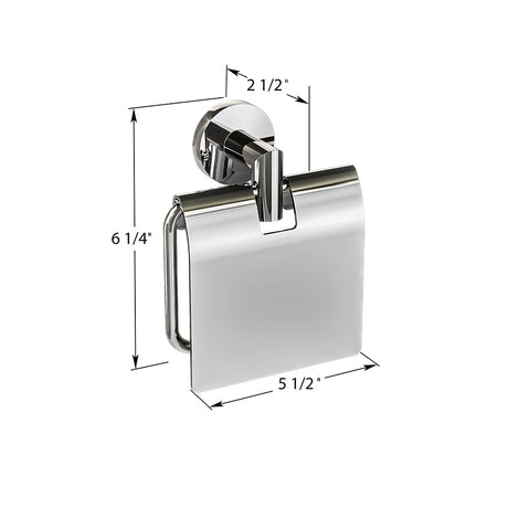 Summit Toilet Paper Holder With Cover - image 7