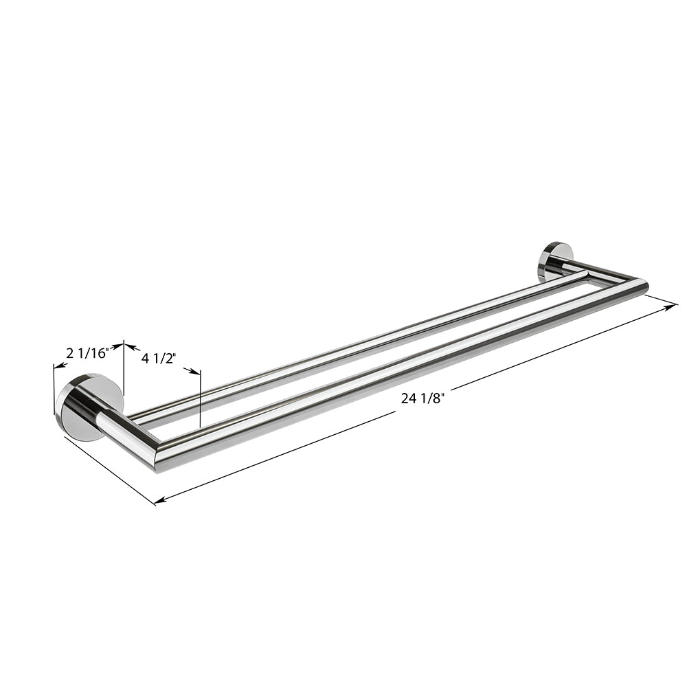Summit 24″ Double Towel Bar