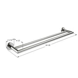 Summit 24″ Double Towel Bar
