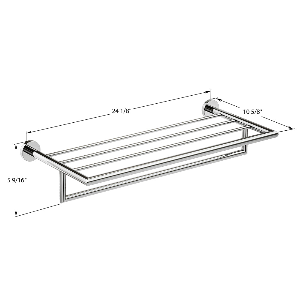 Summit Towel Shelf With Bar