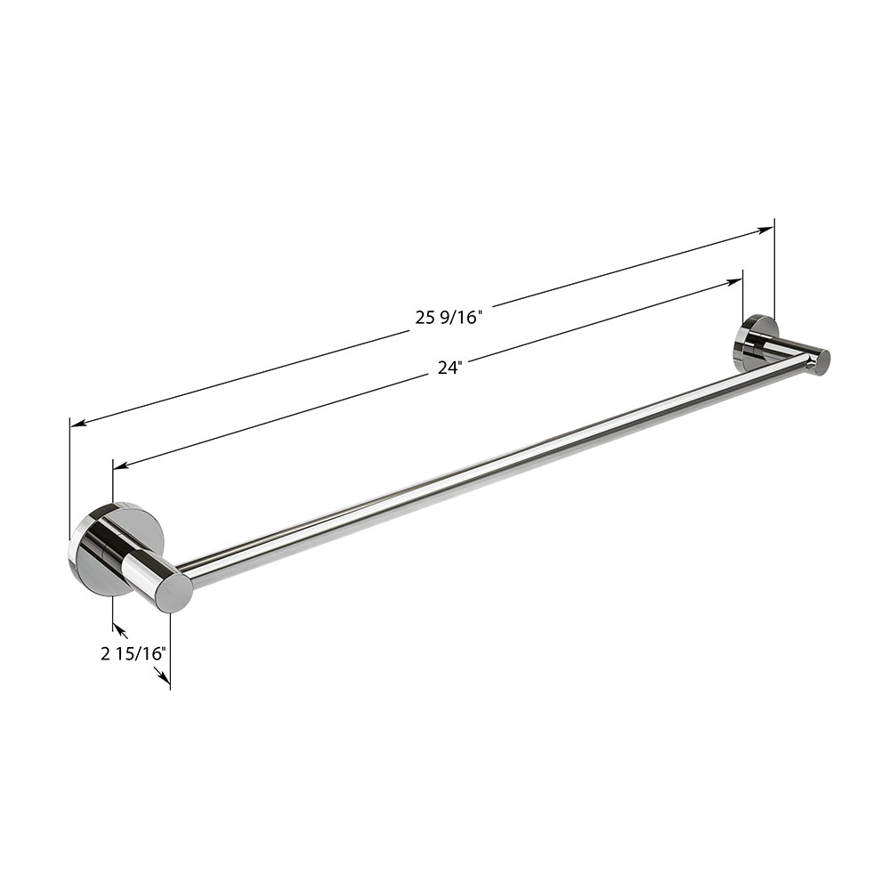 Lava Towel Bar 24″